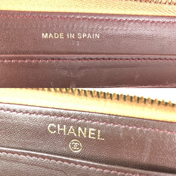 QUILTED CHANEL LAMBSKIN ZIPPY WALLET - Picture 3 of 10